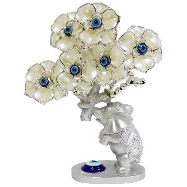 Árbol Flor Ojo Turco Elefante Parado