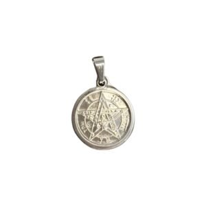 Dije Tetragrámaton Acero 1.8 cm