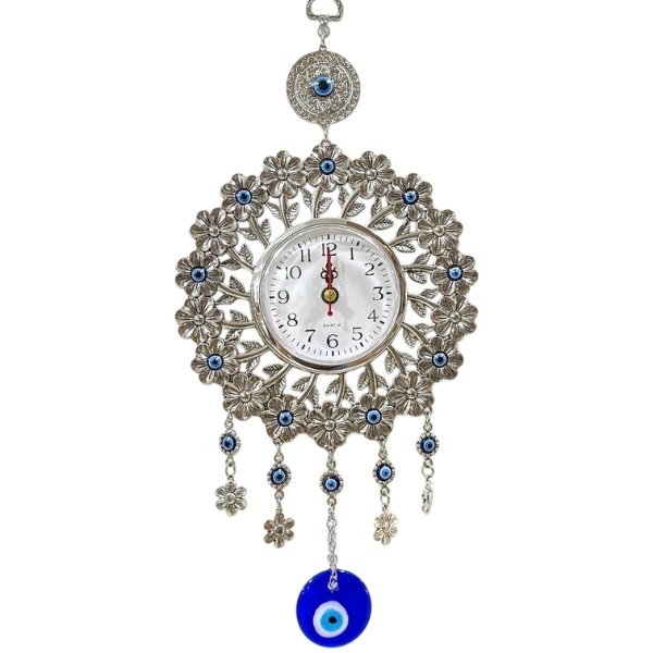 Ojo Turco Reloj Girasoles Metal