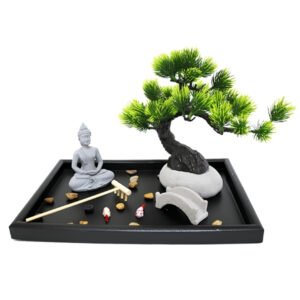 jardin-zen-buda-meditando-y-arbol
