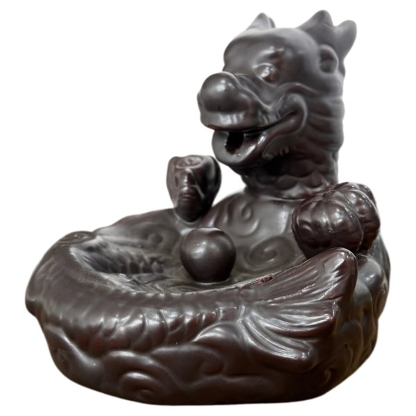 Fuete Humo Cascada Dragon Cerámica