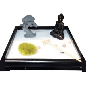 jardin-zen-buda-cuadrado-madera