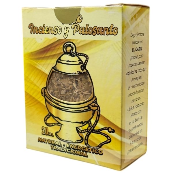 Incienso y Palo Santo + Carbón