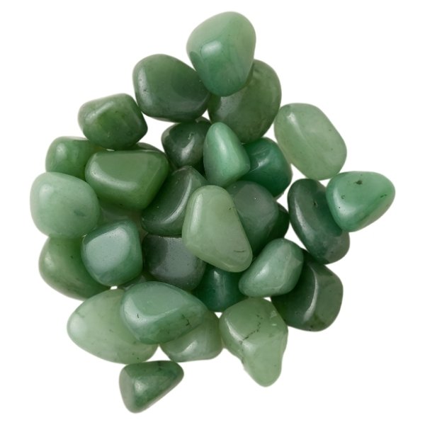 Piedra Cuarzo Jade Verde Pulida