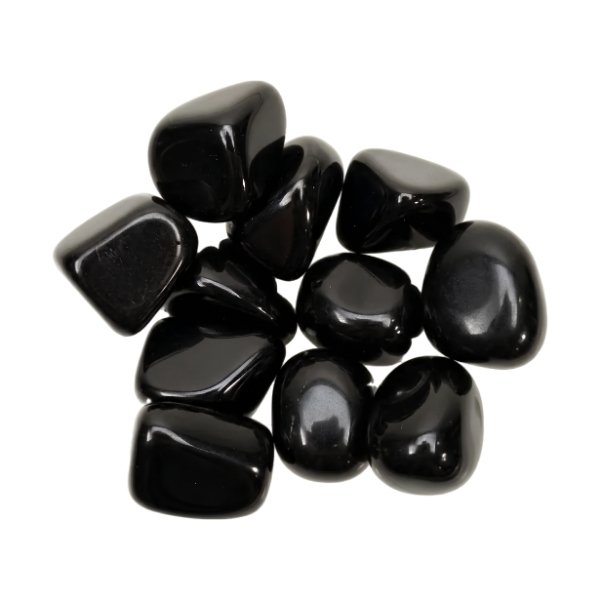 Piedra Cuarzo Obsidiana Pulida