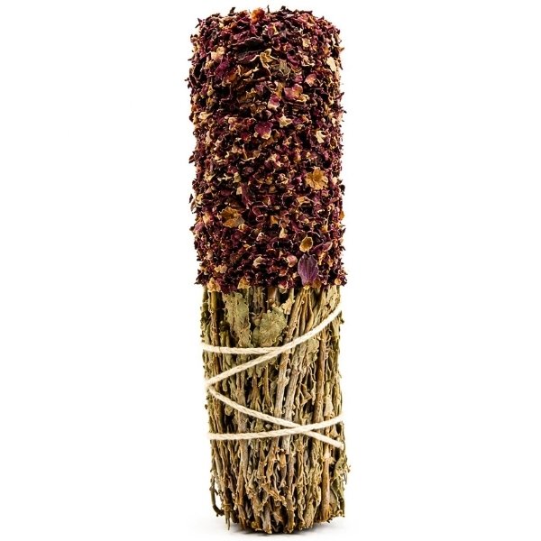 Sahumerio Artesanal Bañado En Resina Y Flores