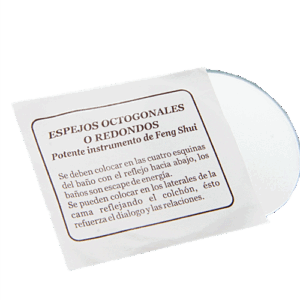 Bagua Espejo Redondo 9cm