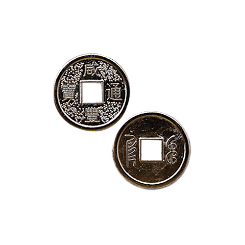 Moneda Plateada 2cm