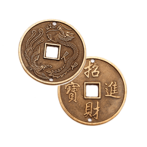 Moneda Dragon y Ave Fenix