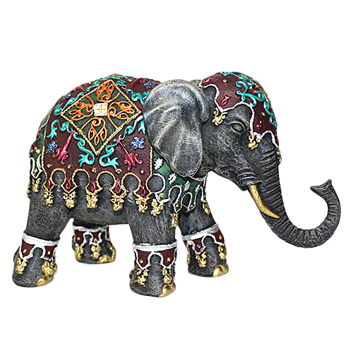 Elefante Vestido Augurio