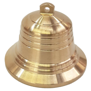 Campana Dorada Lisa Metal 6cm