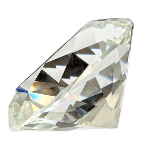 Diamante Cristal Vidrio 11 cm
