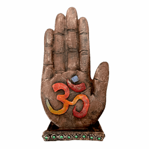 Mano Buda Meditación Simbología Om