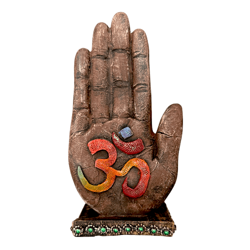 Mano Buda Meditación Simbología Om