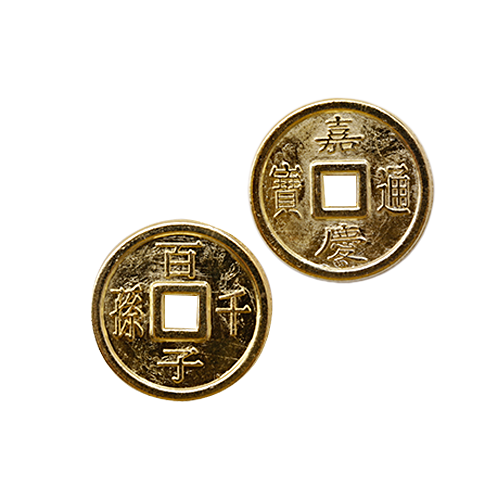 Moneda Dorada 2.5cm