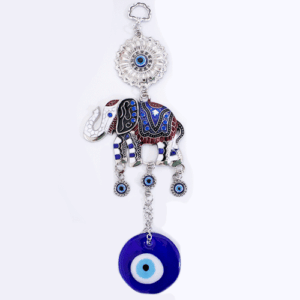 Ojo Turco Elefante Vestido Color Metal 25 cm