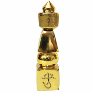 Pagoda Dorada Cinco Elementos Bronce