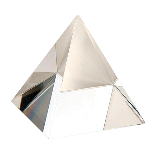 Piramide Transparente 9cm