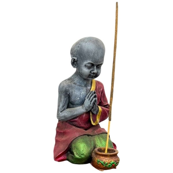 Monje Shaolin Meditando Vasija