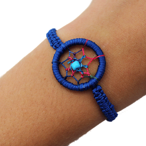 Pulsera Tejida Atrapasueño