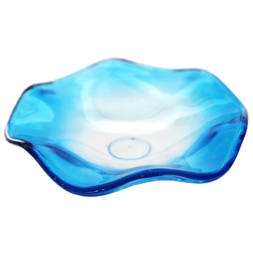 Repuesto Plato Vidrio Color y Transparente 10.8cm