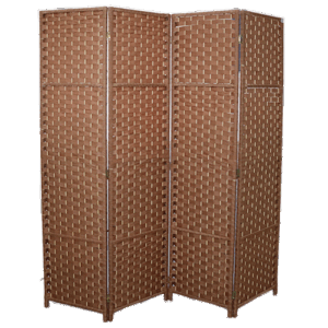 Biombo Madera Café Oscuro o Claro 170 cm