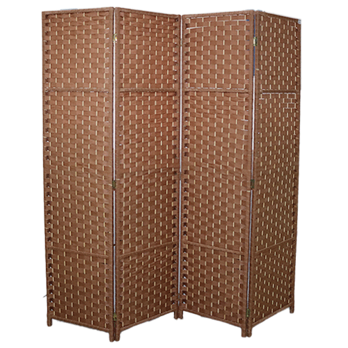 Biombo Madera Café Oscuro o Claro 170 cm
