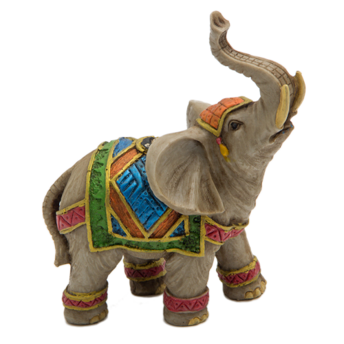 Elefante Vestido Yin Yan Poliresina Color