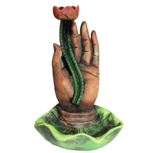 Sahumador Humo Denso Mano Kuan Yin
