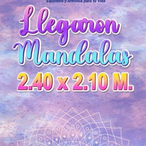 Mandala Estampadas Tela 240cm x 210 cm