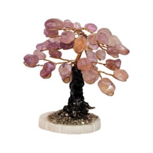 Árbol Cuarzo Base Pirita Grande