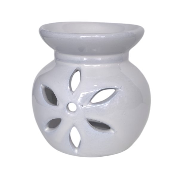Pebetero Cerámica Flor Mini