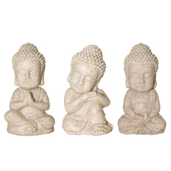 Buda Joven Posiciones Beige