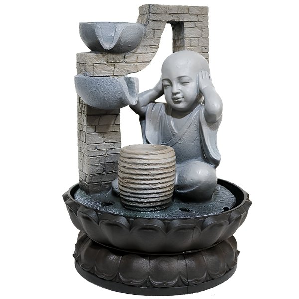 Fuente Buda Shaolin No Escuchar